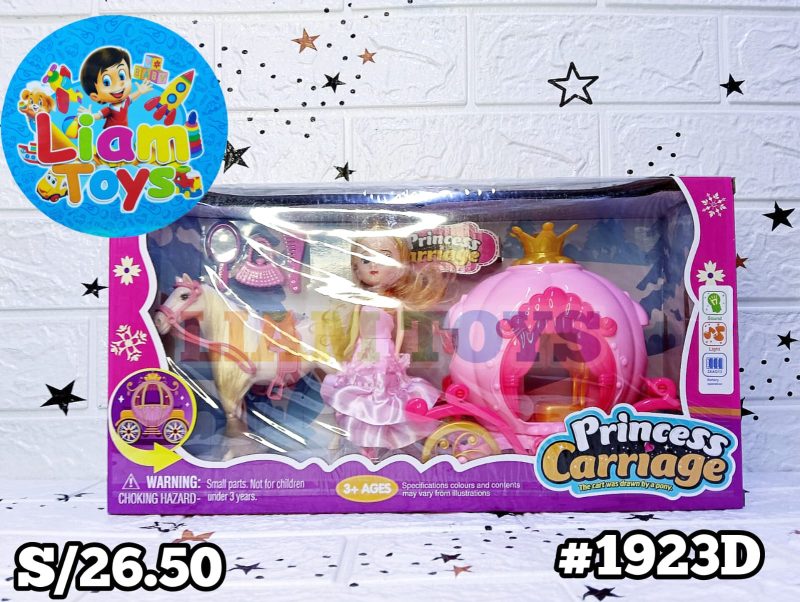 CARRUSEL PRINCESS CARRIAGE CAJA