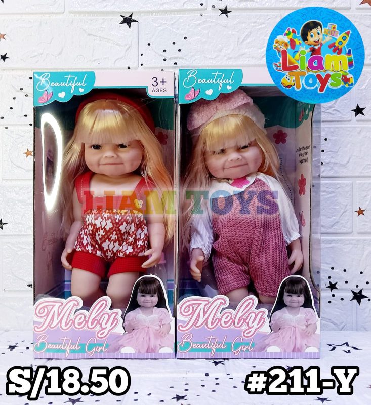 MUÑECA MELY SILICON CAJA